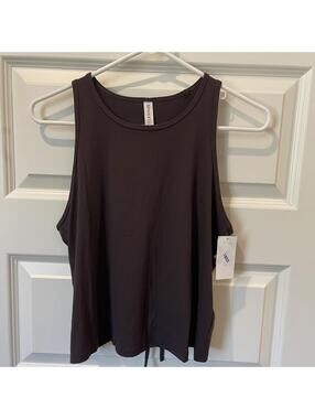 SPANX Butter Keyhole Tank - S - Truffle Brown (NWT)
